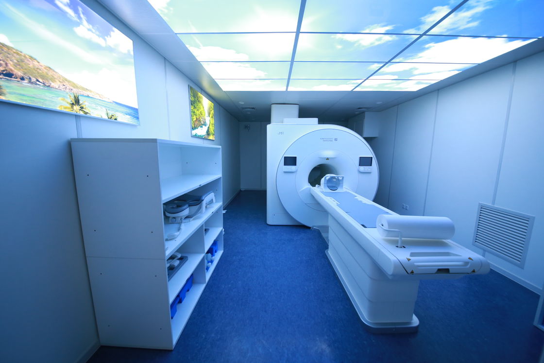 Beschermingssysteem MRI Bescherming 1,2 x 0,6m geperforeerde platen MRI-kamer In het ziekenhuis